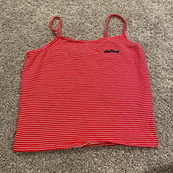 Stripped cami crop top - Picture 1 of 4